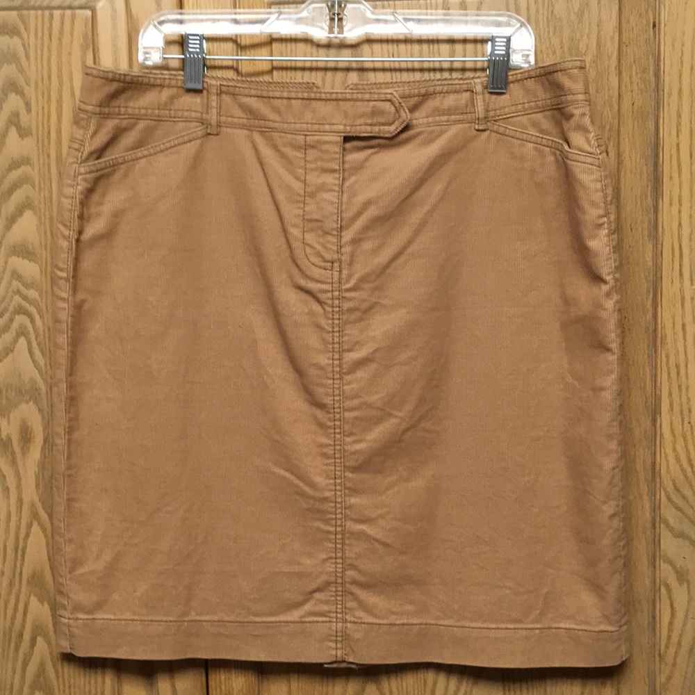 Ann Taylor LOFT corduroy skirt.